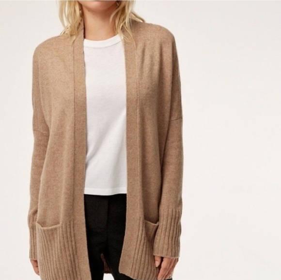Aritzia Sweaters - Talula Aritzia Viscose, Angora & Cashmere Blend Open Cardigan